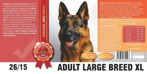 BARDOG ADULT Large & Breed XL 26/15  4 kg