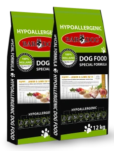 BARDOG Puppy - Junior & Lamb 2 x 12 kg