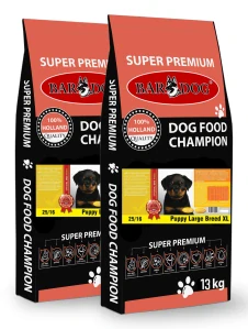 BARDOG PUPPY Large & Breed XL 2 x 13 kg